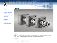Tablet Screenshot of northman.com